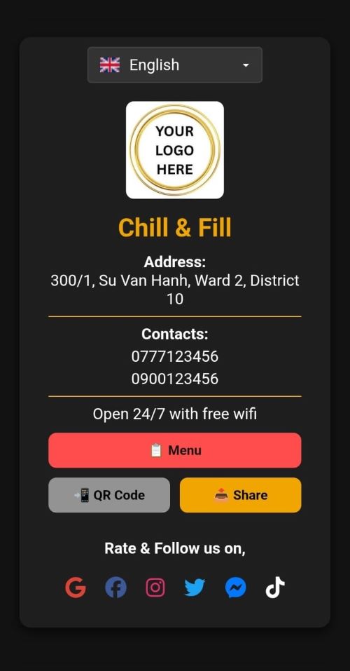 Digital Business Card